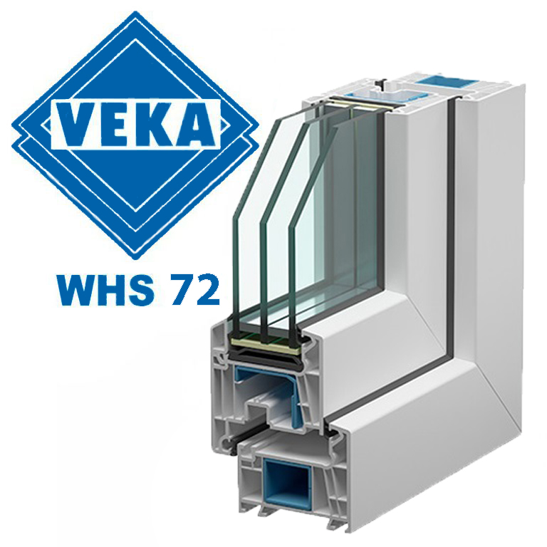 Практичное окно из профиля WHS by VEKA