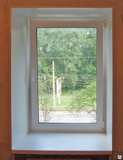 Одноэлементное поворотно-откидное окно
