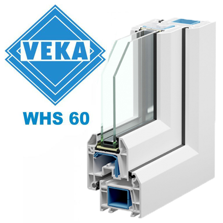 Базовое окно из профиля WHS by VEKA